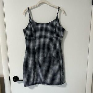 Vintage All That Jazz Courtney Love Grunge Blue Plaid Gingham 90’s Mini …
